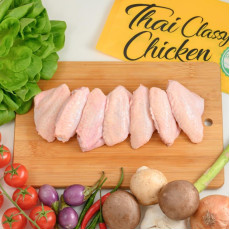 泰皇雞-100%無激素雞中翼(1 kg)